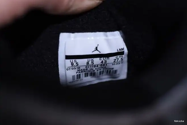 Cheap TB Retro Air 4 Jordan Black CI1184-001 Laser 0426